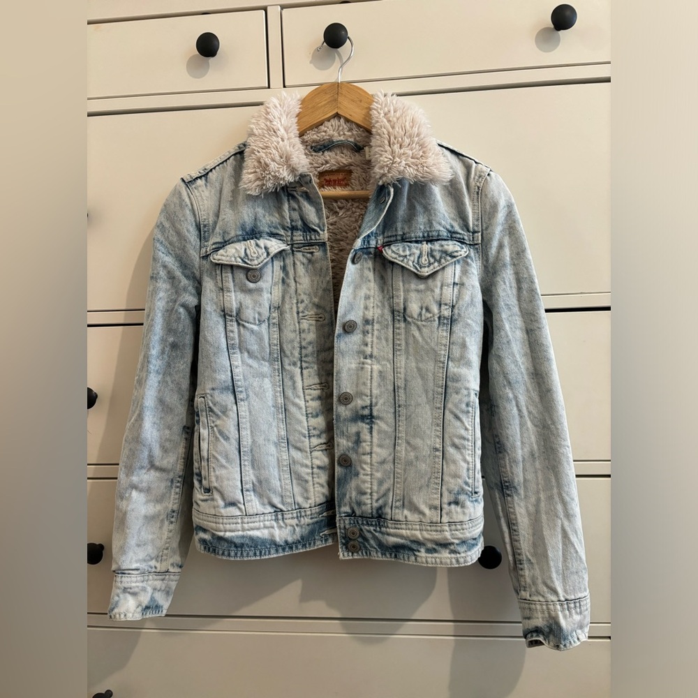 Women’s Levi Denim Wool Jacket